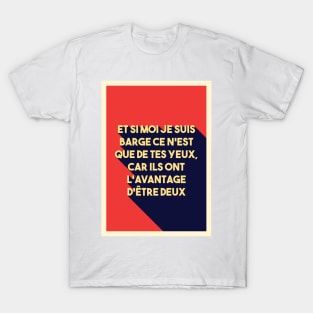 Renaud Quotes T-Shirt